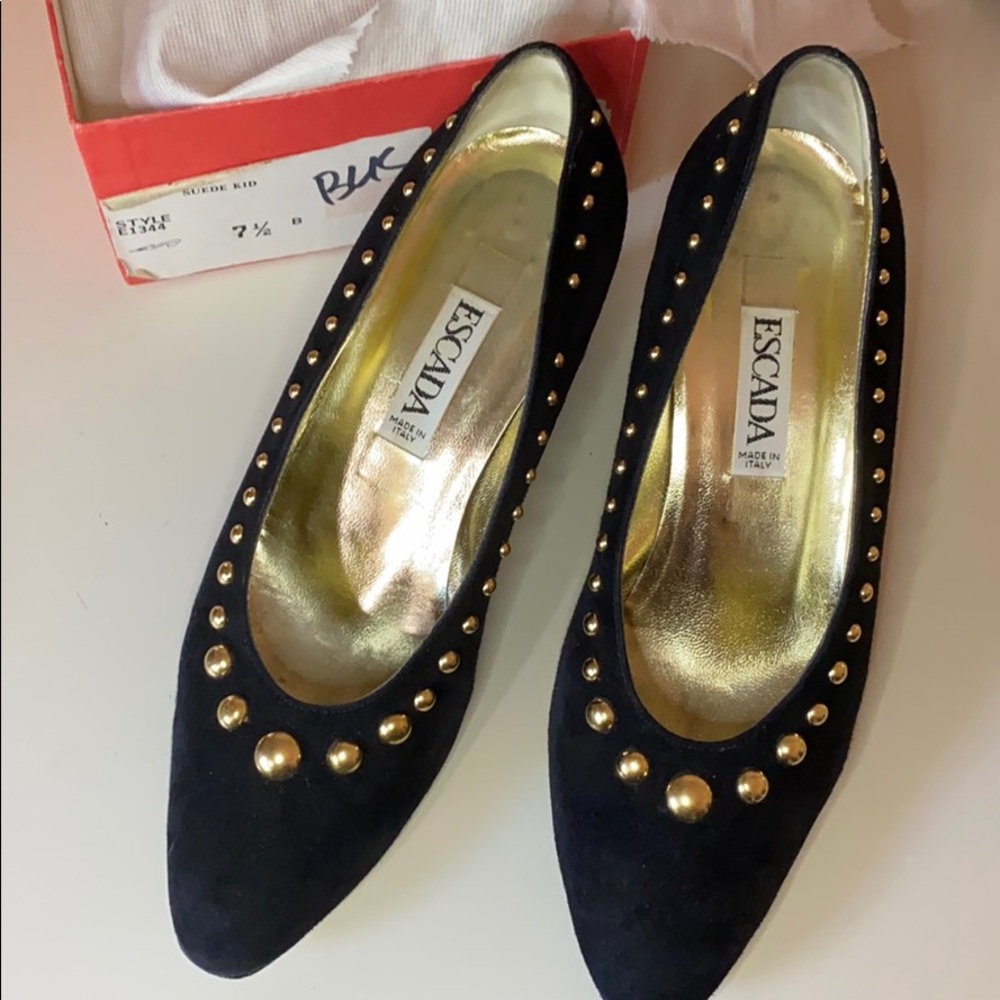 Sexy and vintage Escada shoes
